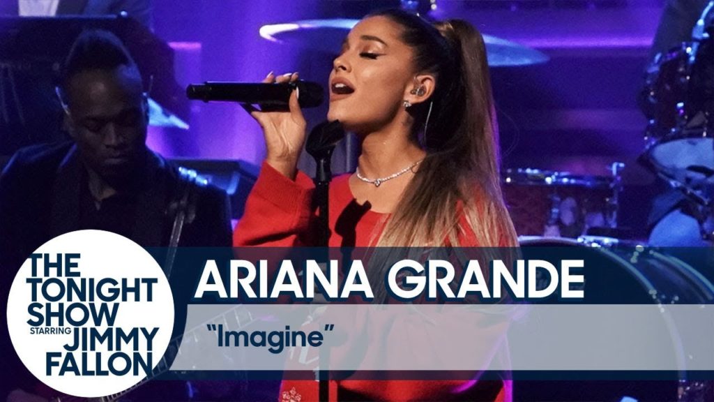 【R&B】『Ariana Grande（アリアナ・グランデ）』が、最新曲「Imagine」をアメリカの人気番組The Tonight Show ...