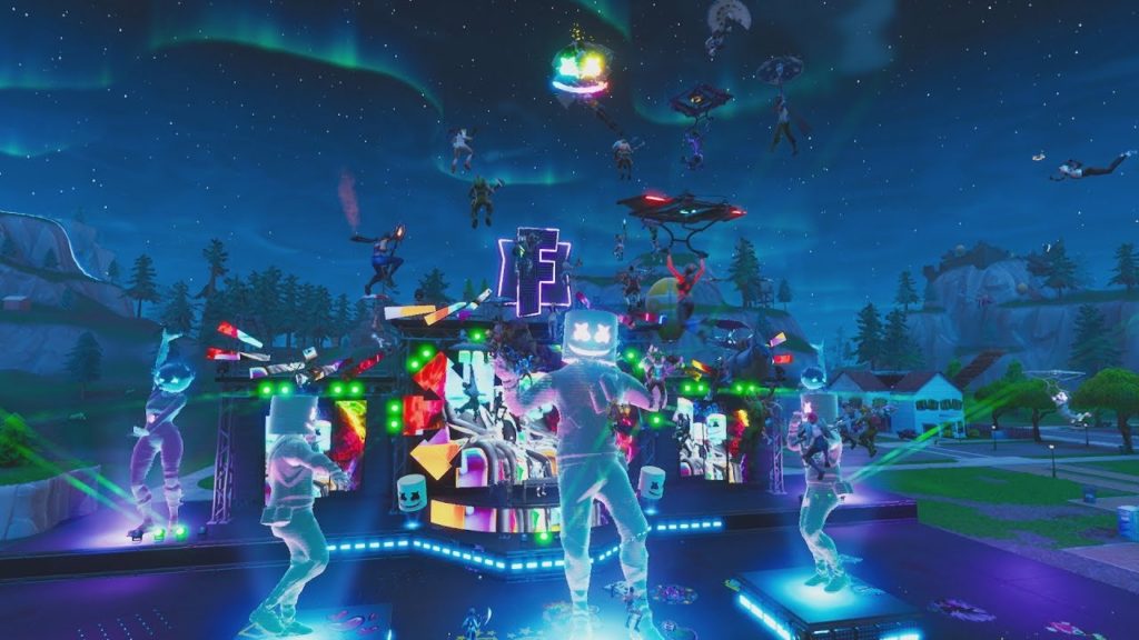 Marshmello マシュメロ のフォートナイトliveイベント Marshmello X Fortnite の映像が公開 ヴェヴェラージ