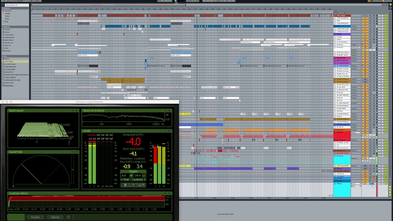 Skrillex が今日リリースしたEP収録２曲を、Ableton LIVE10画面から再生する動画を公開